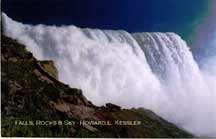 Falls, Rocks & Sky