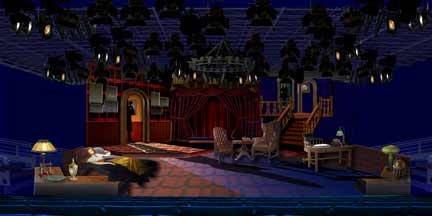 Dracula Set Hallway Enterance