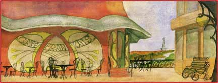 Madwoman of Chaillot Café Francais Set