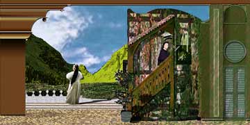 Sound of Music Abbey Garden Enterance